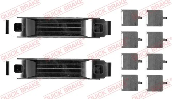 Accessory Kit, disc brake pad